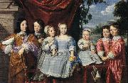 Philippe de Champaigne Les enfants Habert de Montmor Spain oil painting artist
